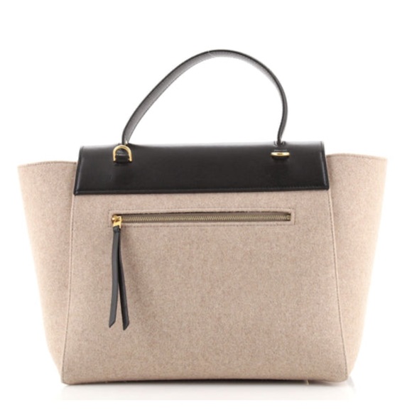 Celine Belt Bag Felt and Leather - Picture 2 of 6